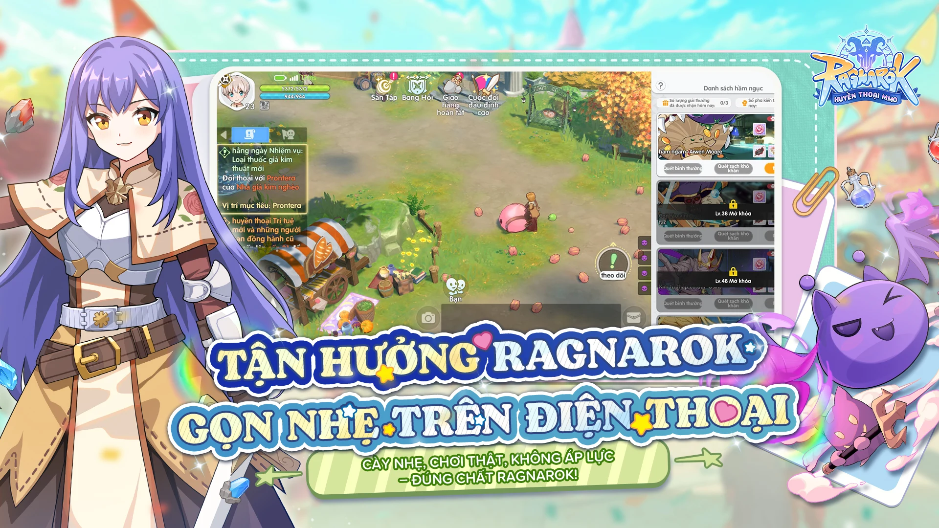 Ragnarok: Huyền Thoại MMO screenshot